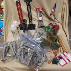 O Scale Train Layout Parts Lionel Trestl