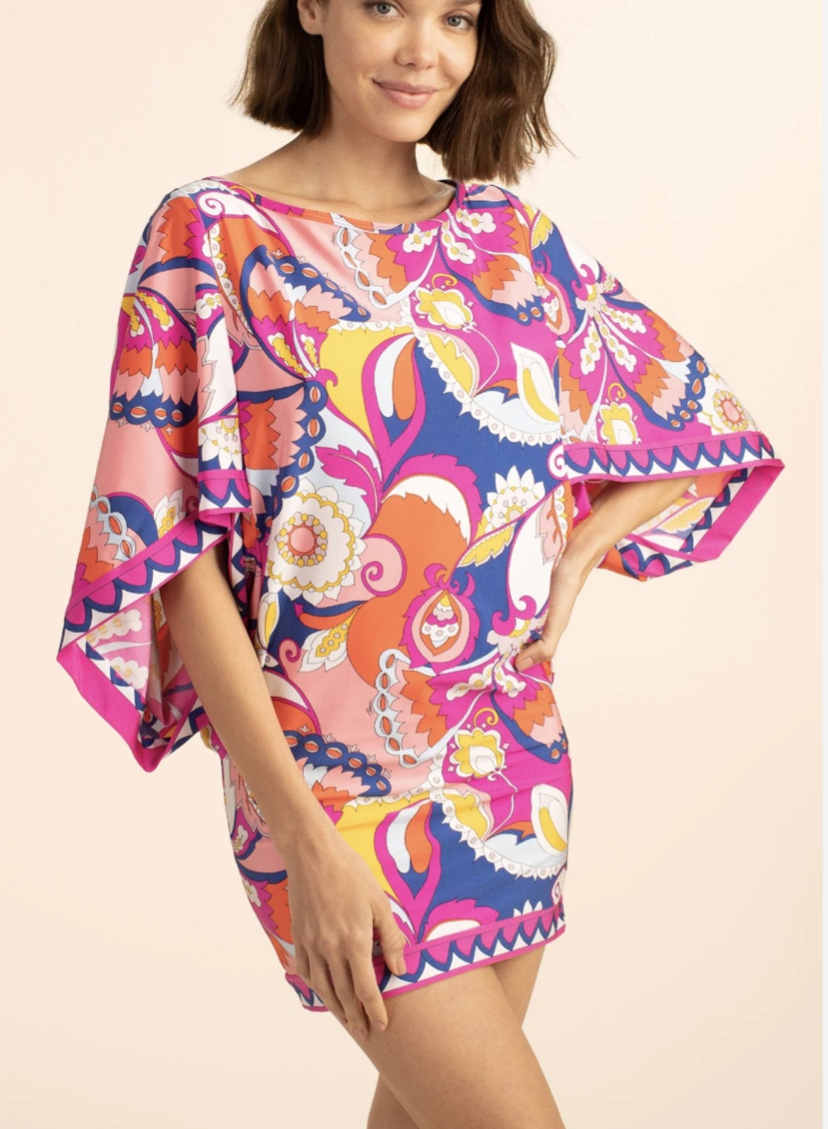 Trina Turk Sevilla Tunic Dress Cover Up