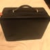 Estee Lauder crocodile print travel purse