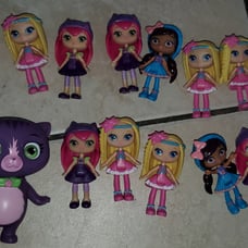 Little charmers mega lot / bundle of 16= 4.5 tall action figures