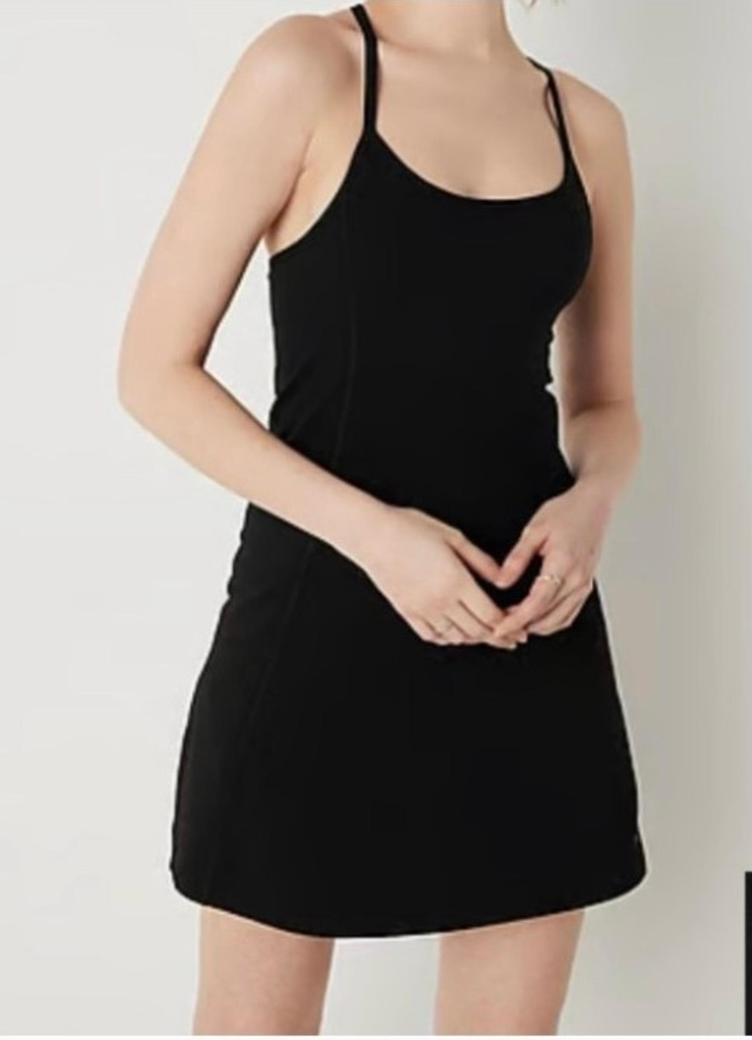 VS ACTIVE BLACK COTTON SKORT DRESS MEDIUM - PINK