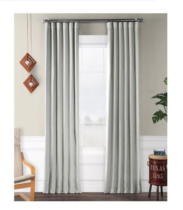 fast shipping to you & FABRICS EXCLUSIVE FURNISHINGS Panel Curtain Blackout 96" x 50" Linen Faux Home fast shipping to you & FABRICS EXCLUSIVE FURNISHINGS Panel Curtain Blackout 96" x 50" Linen Faux Home