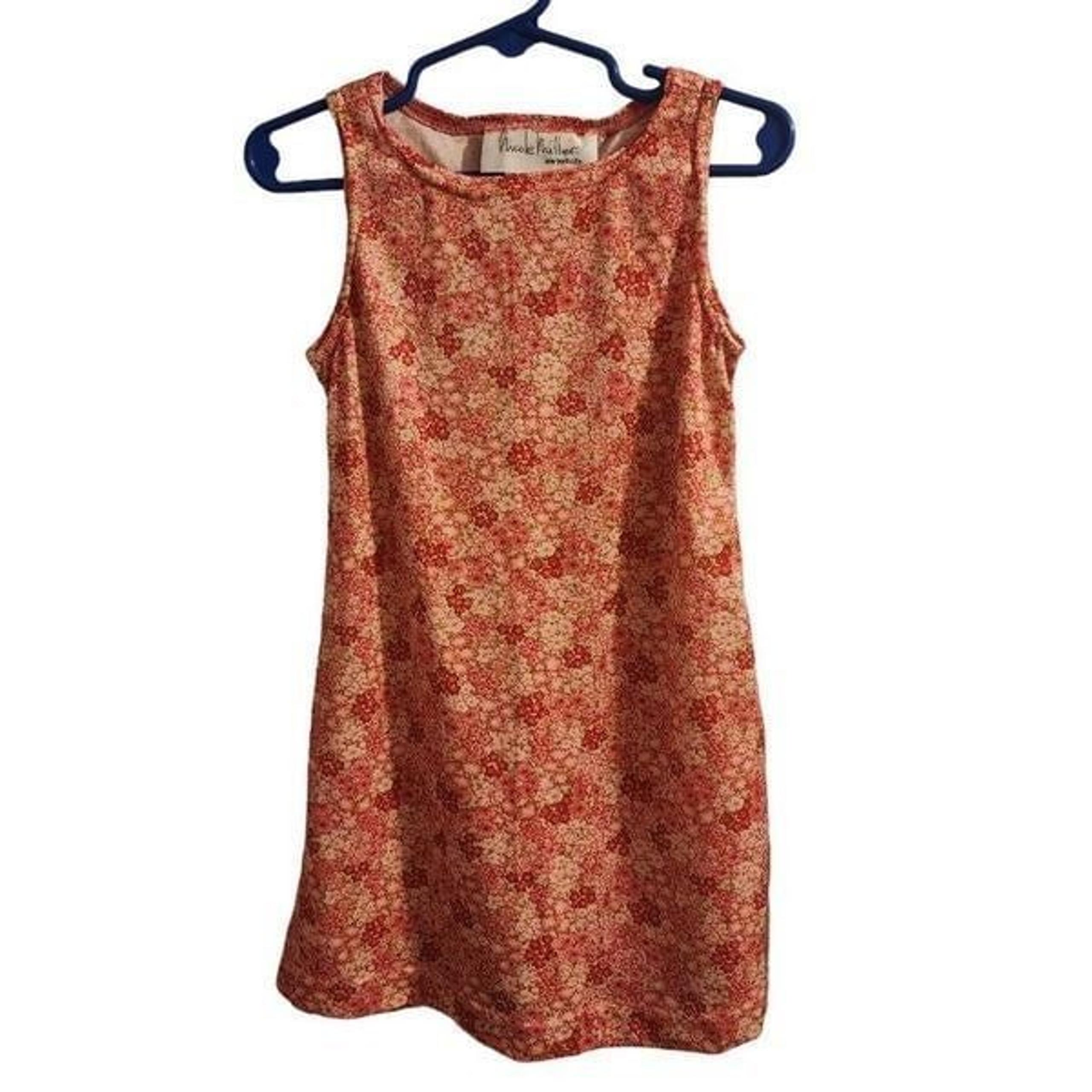 Nicole Miller New York City Vintage Toddler Girl Floral Pink Dress Size 4 RARE