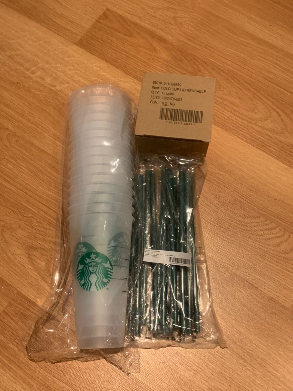 Starbucks cold cups