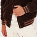 NWT GAP MEN’S BROWN CORDUROY VARSITY JACKET