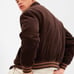 NWT GAP MEN’S BROWN CORDUROY VARSITY JACKET