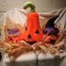 Color changing fiber optic Halloween pumpkins