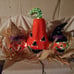 Color changing fiber optic Halloween pumpkins