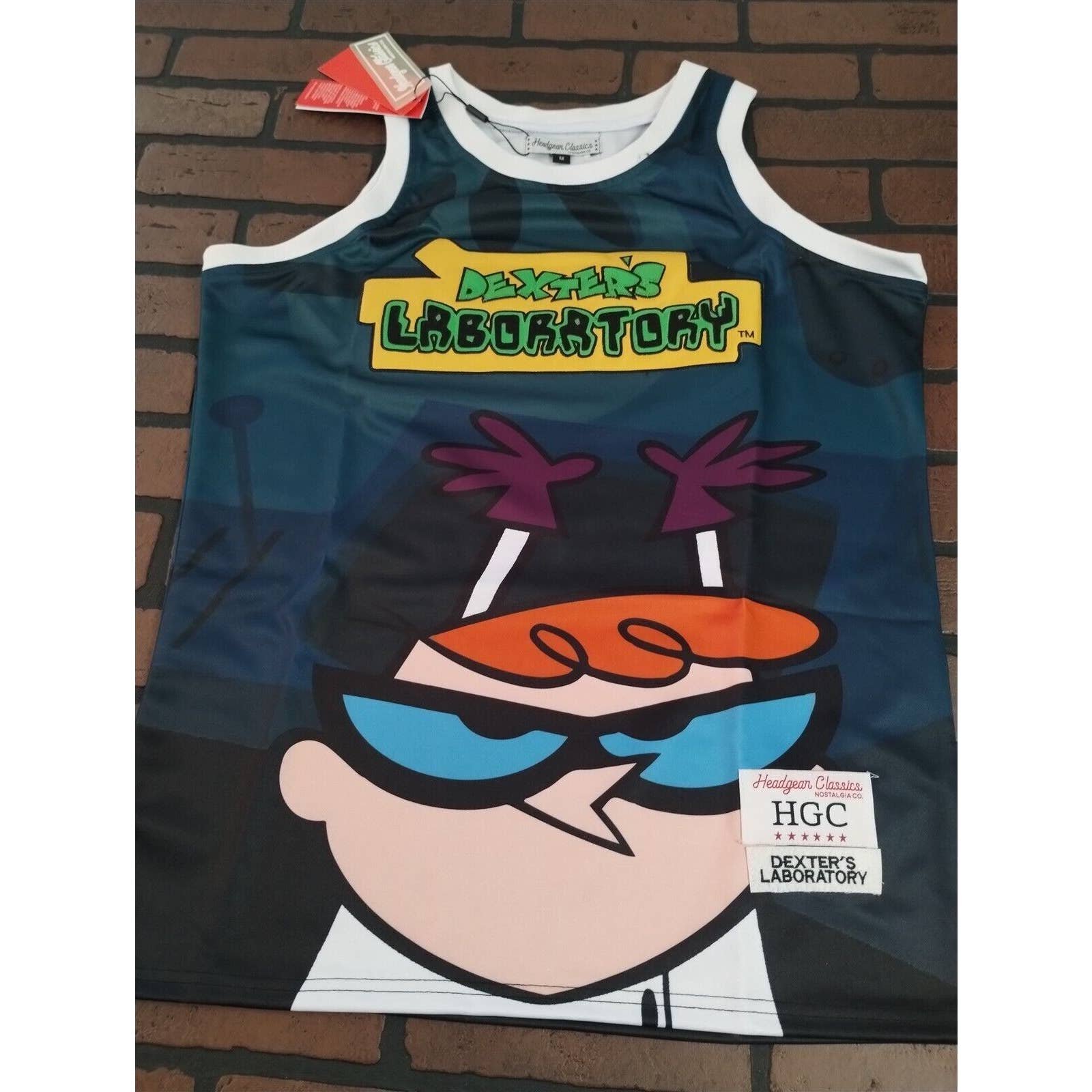 DEXTER'S LAB Headgear Classics Basketball Jersey ~Never Worn~ M XL