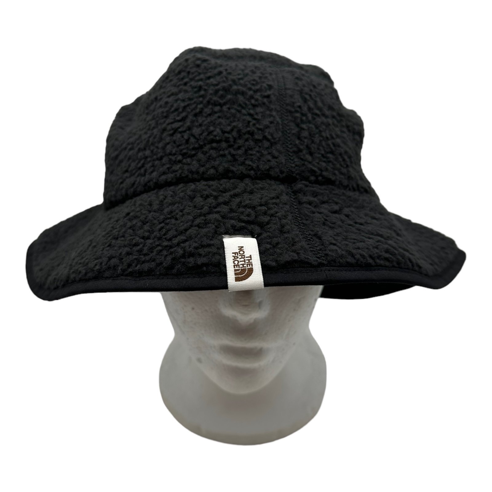 The North Face Black Fleece Cragmont Bucket Hat NWT Size S/M Unisex Winter Cap