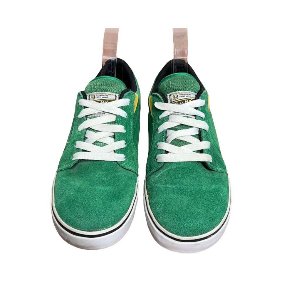 ES Bobby Worrest Sneaker Green Suede Boy's First Blood Size 6