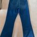 L'agence High Rise Cropped Flare Jeans Blue Size 28