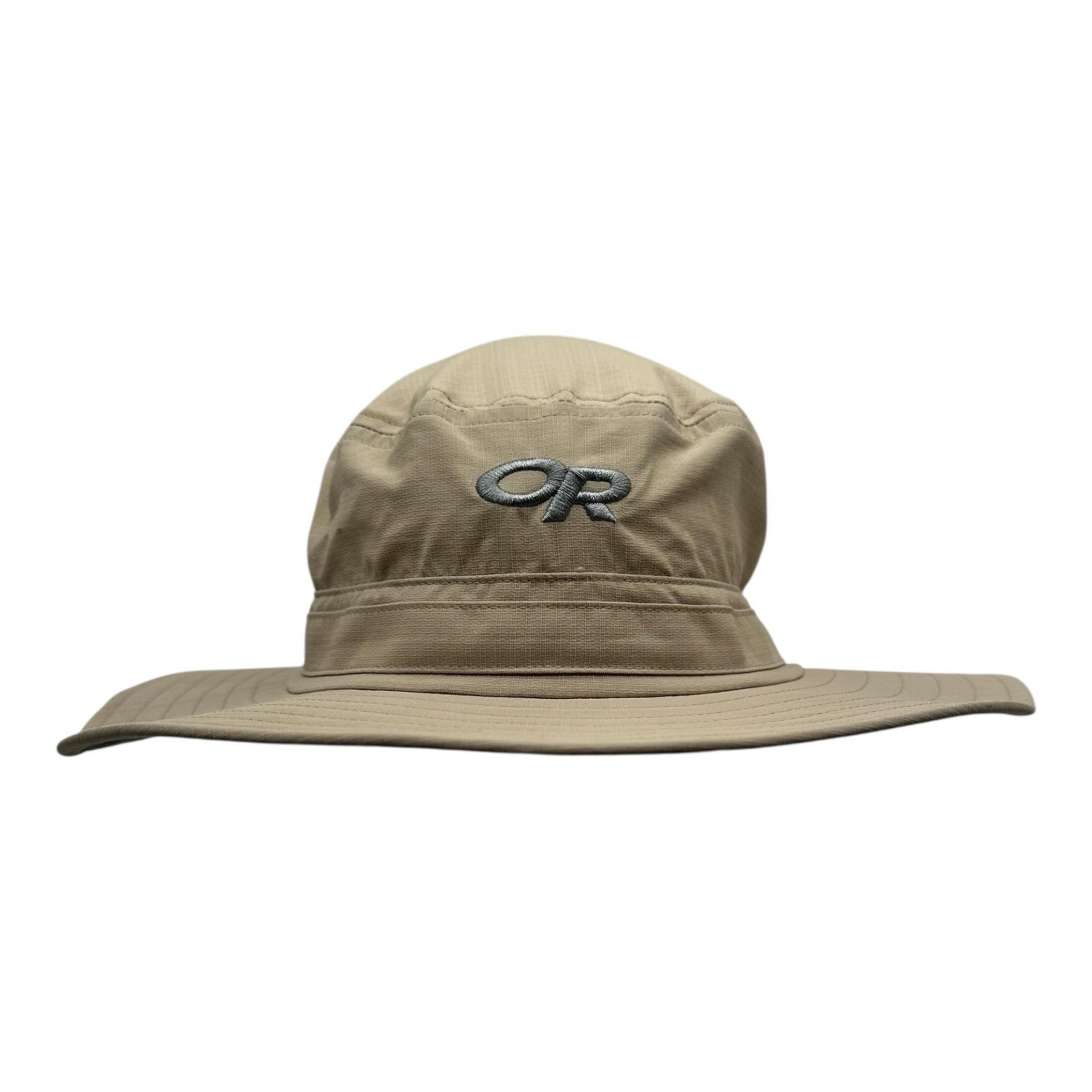 Outdoor Research Boonie Bucket Hat Cap Men's Size M Tan Beige Wide Brim UPF 50+