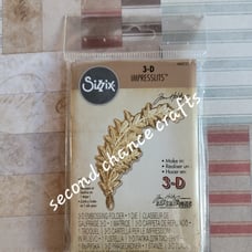 Sizzix Embossing Folder - Laurel by Tim Holtz