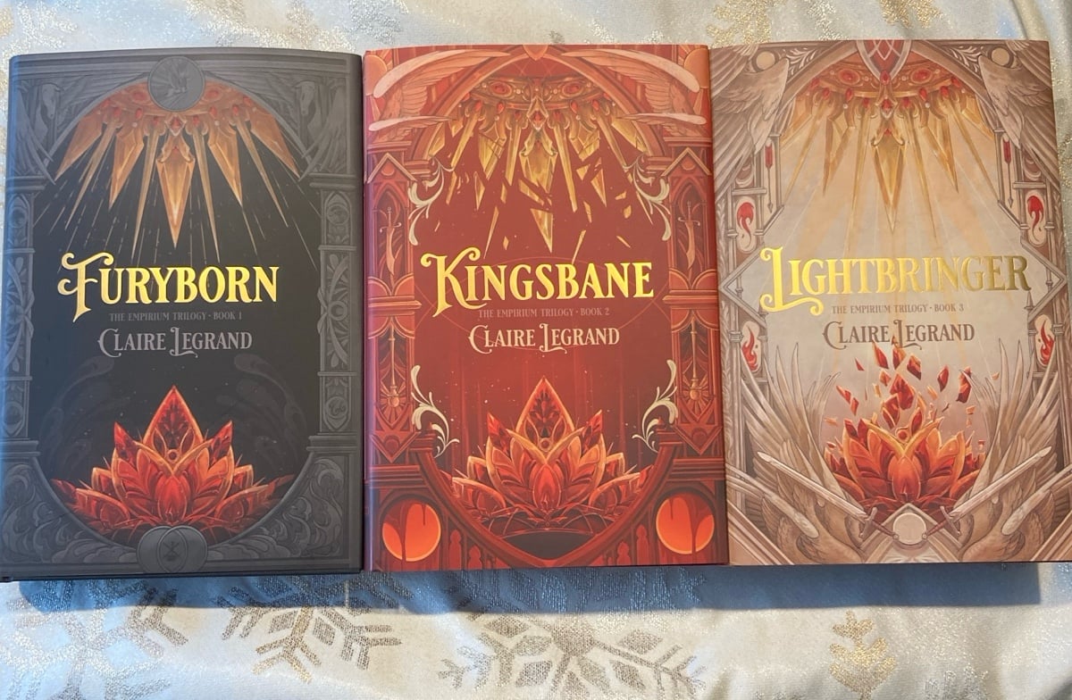 The Empirium Trilogy by Claire Legrand (Illumicrate)