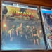 Jumanji: Welcome to Jungle/Next Level 4K Steelbooks-NEW-w/SLEEVES-Free SHIPPING