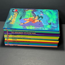 *Disney's Wonderful World Of Reading Books Bundle (Lot of 12) - Hardcover