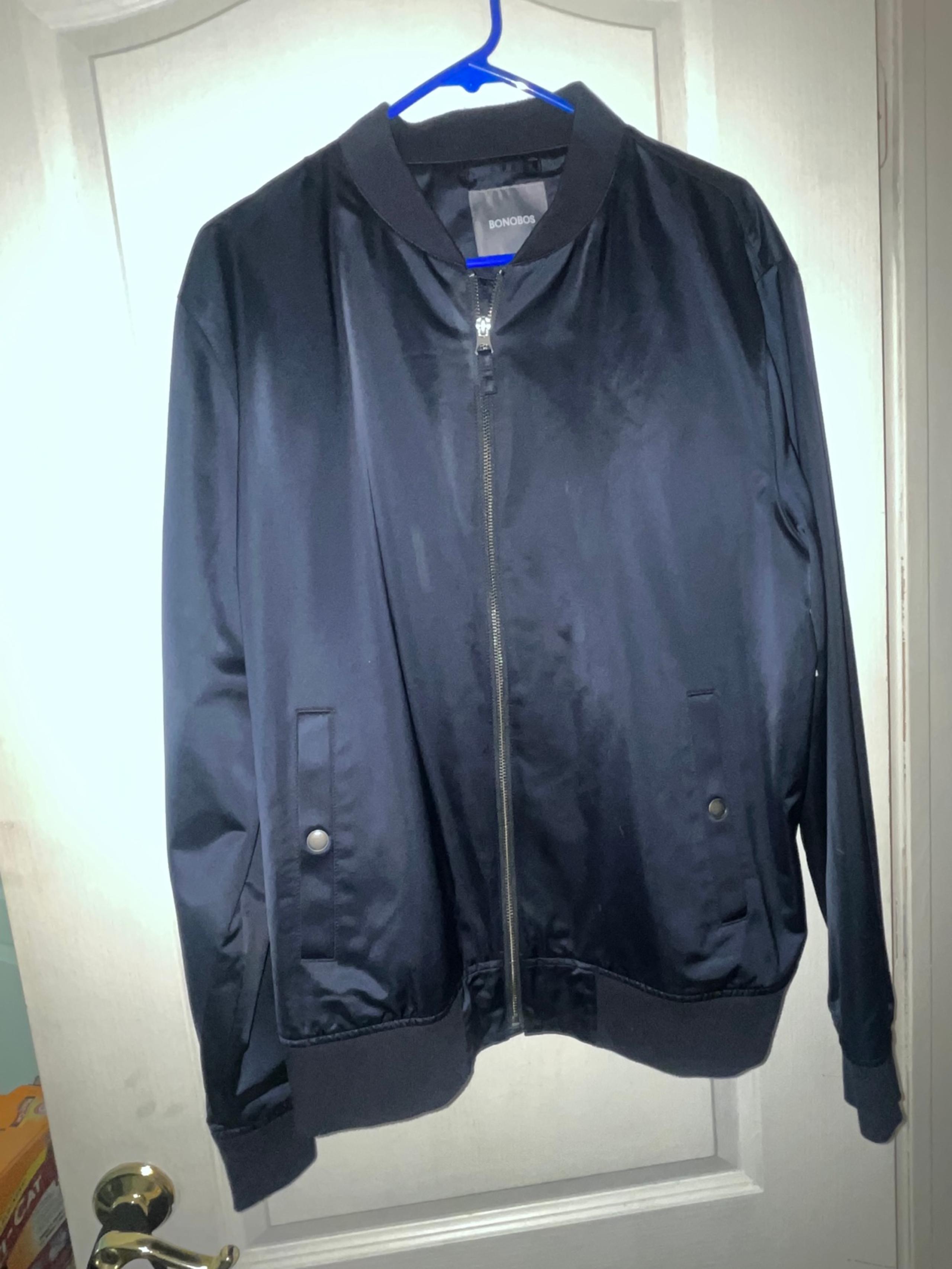 Bonobos men's bomber jacket, NWT