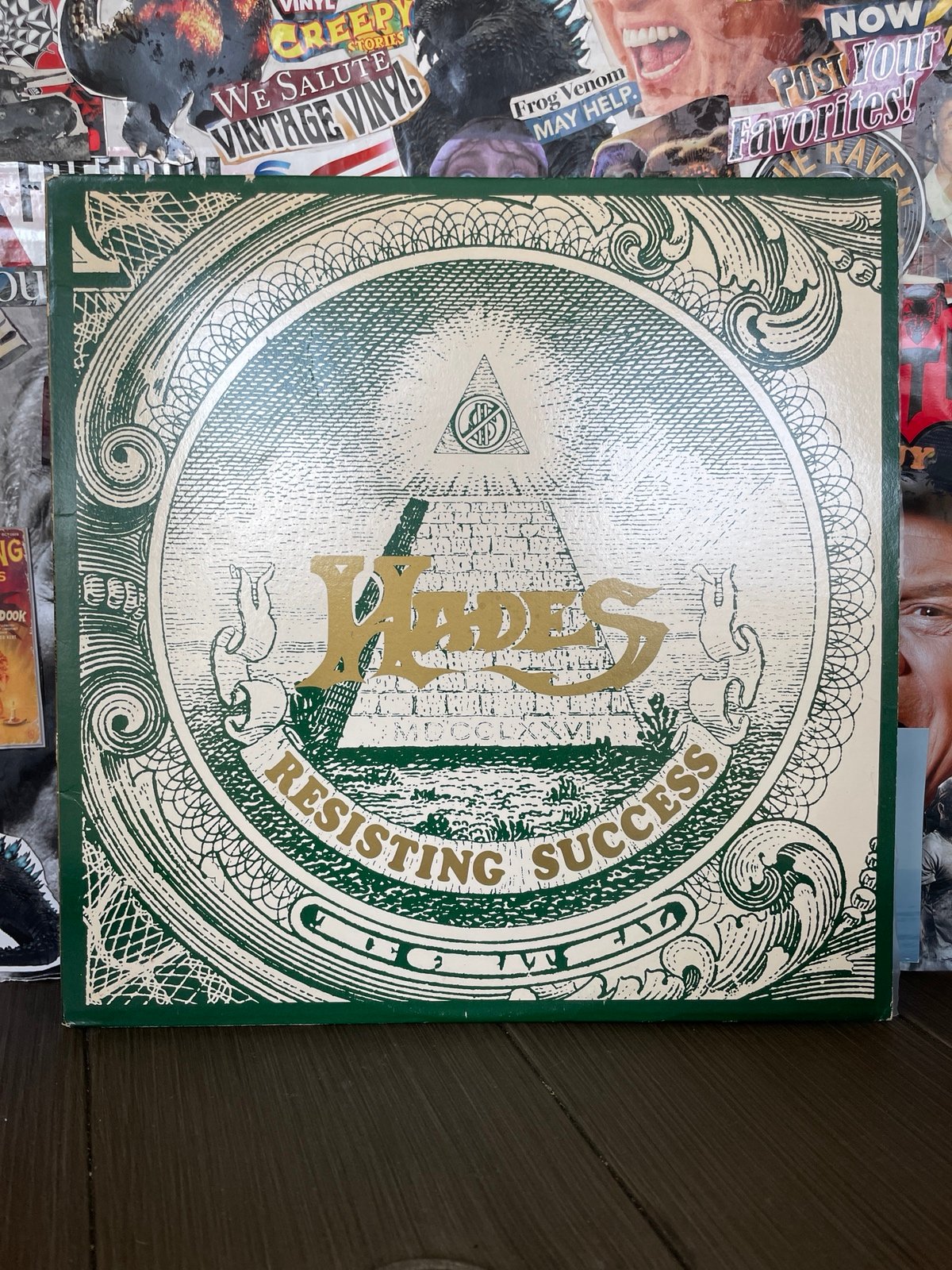 Hades Resisting Success Vinyl LP Record Crossover Thrash DRI SOD MOD SFA COC