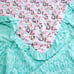 Posh Peanut x Hello Kitty Minky Ruffled Luxe Patoo 60x60