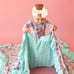 Posh Peanut x Hello Kitty Minky Ruffled Luxe Patoo 60x60