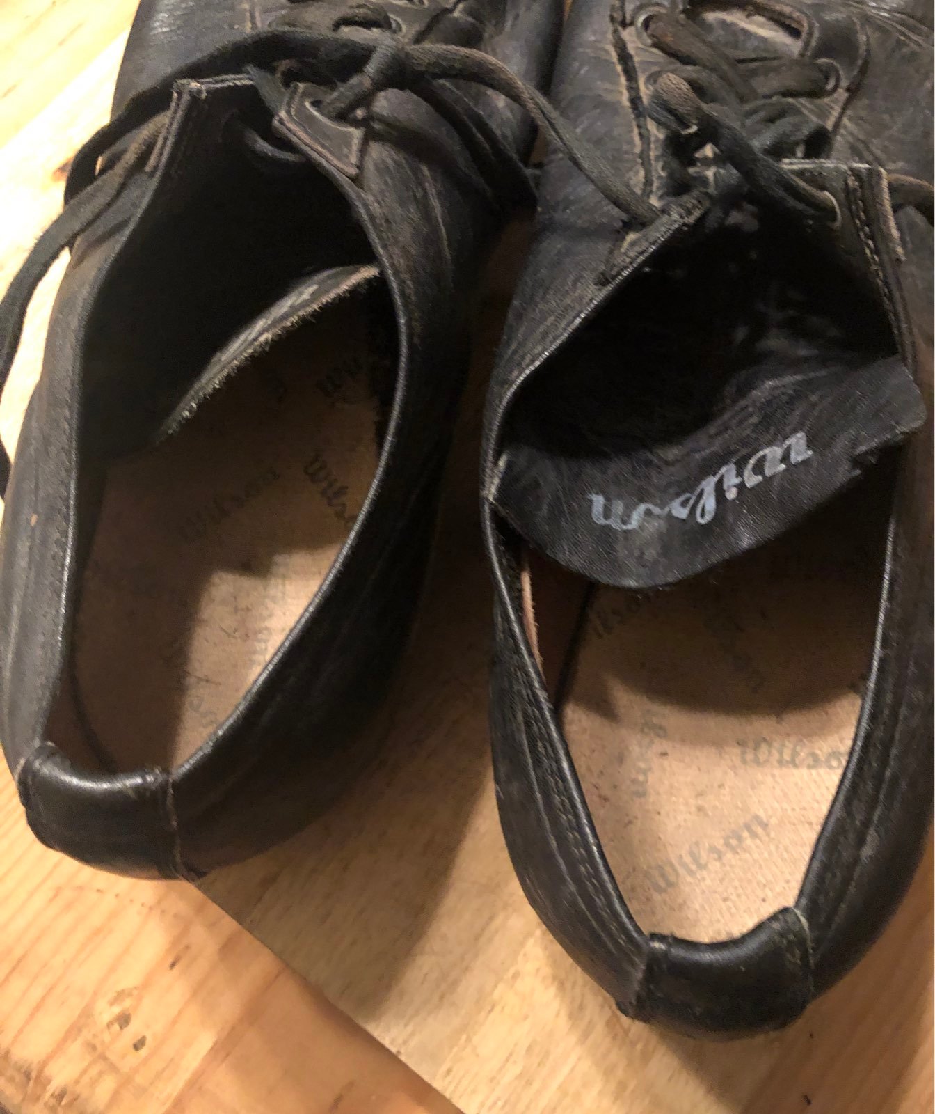 Vintage wilson metal cleats