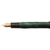 Vintage Sheaffer No Nonsense Marble Green & Black Fountain Pen M Made In USA