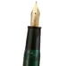 Vintage Sheaffer No Nonsense Marble Green & Black Fountain Pen M Made In USA