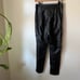Lulus | Open Minded Black Vegan Leather Pants