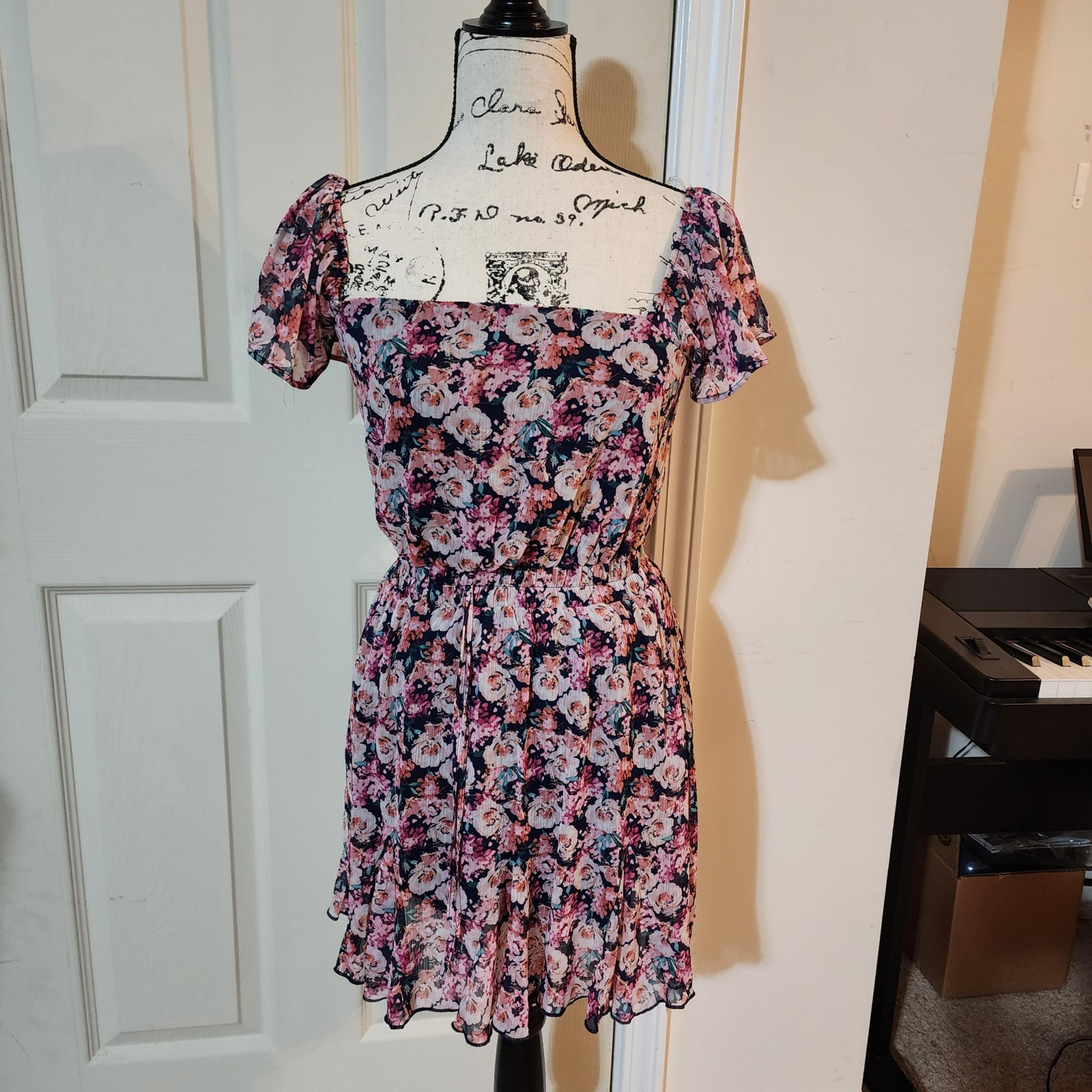 Pink & Blue Floral
Smocked Sun Dress