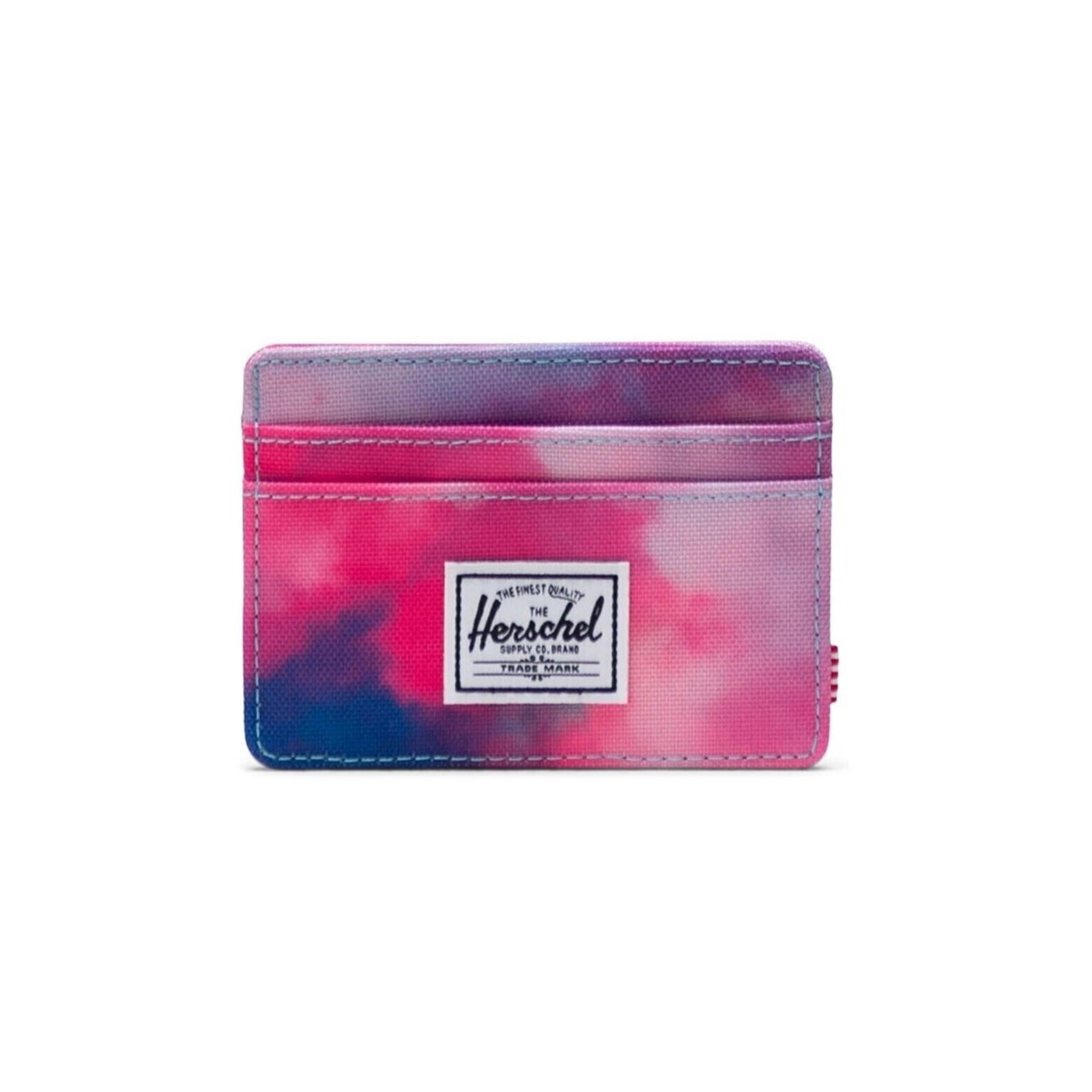 Herschel Supply Co. Charlie Wallet (Cloud Burst Neon) RFID blocking layer New