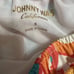 Johnny Was NWOT Mens Lucana Printed Swim Trunk Boho Sz S CSW0121 Elastic Waist