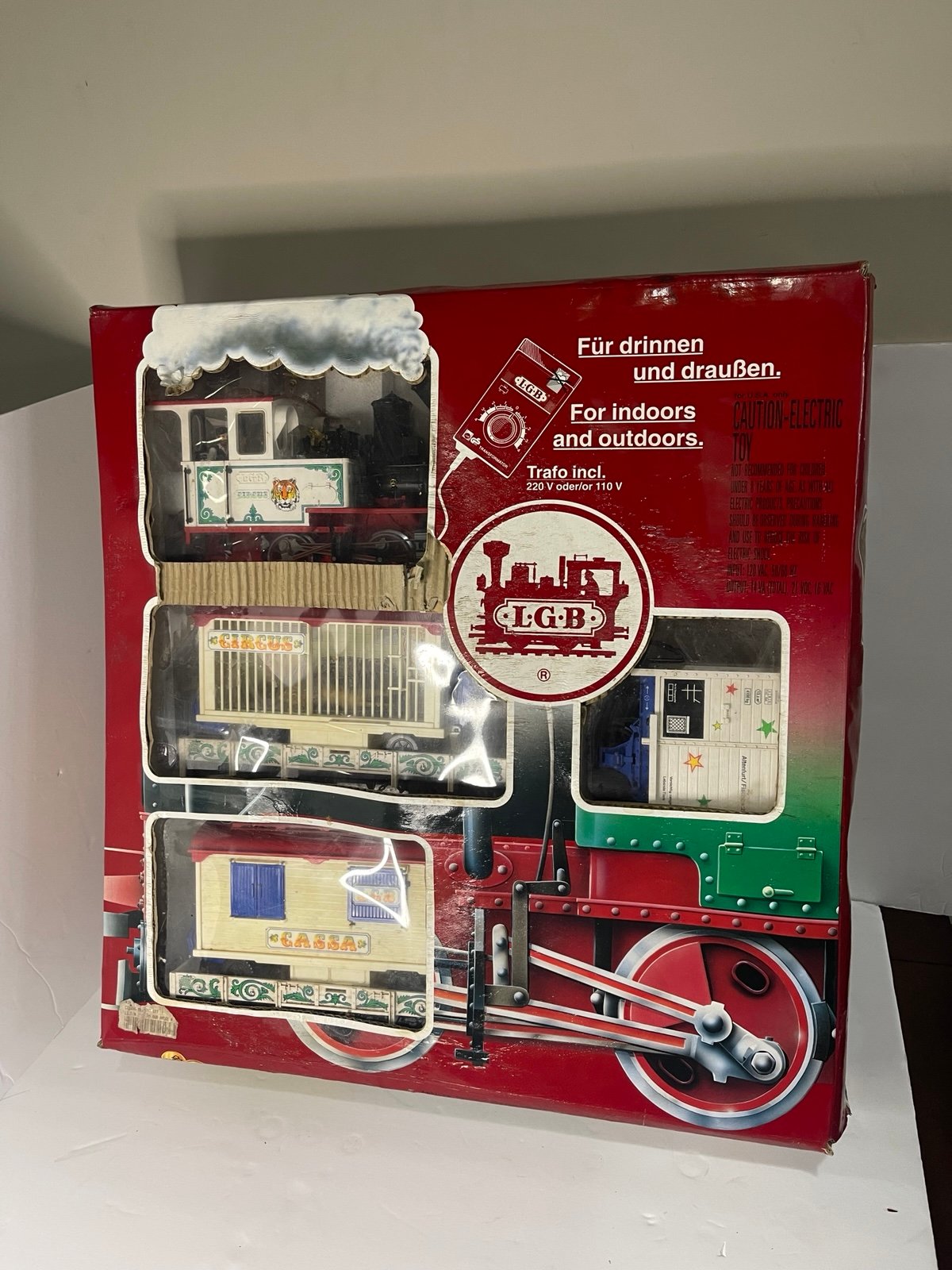 LGB G Scale Circus Train Starter Set Rear 71401
