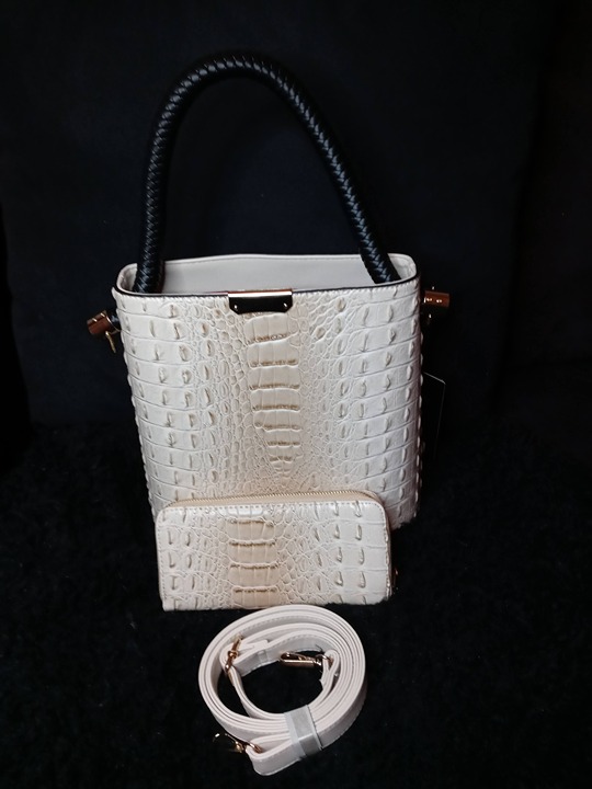 2 IN 1 Croc Satchel
