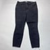 Good American Good Waist Crop Raw Edge Jeans Women 18 Stretch Cotton High Rise