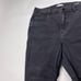 Good American Good Waist Crop Raw Edge Jeans Women 18 Stretch Cotton High Rise
