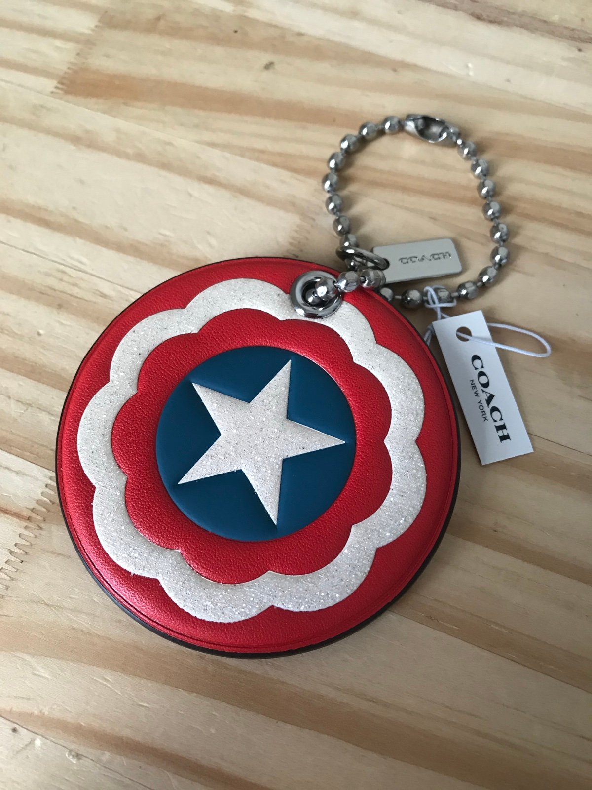 Coach hangtag X Marvel