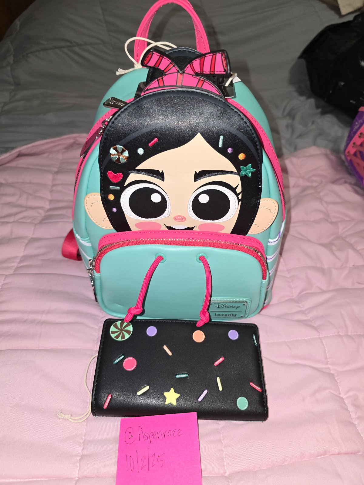Disney vanellope loungefly bundle