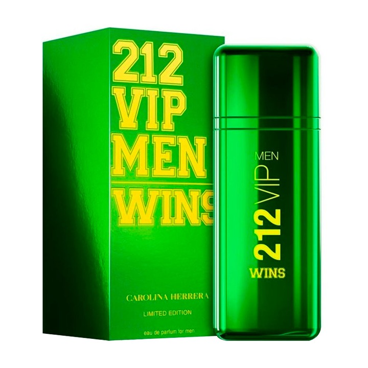 212 VIP Men Wins by Carolina Herrera 3.4 Fl oz EDP Spray for Men