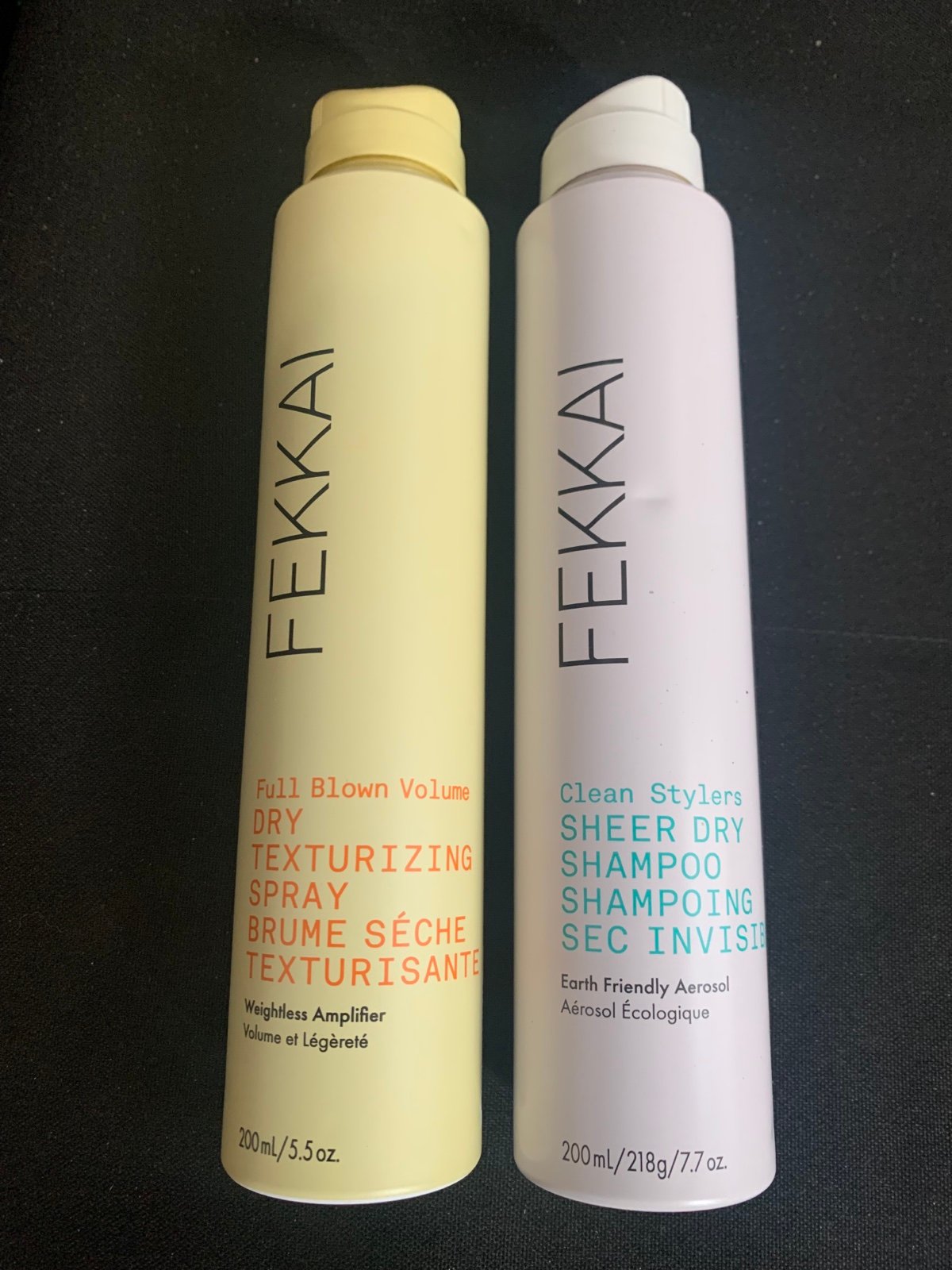 Fekkai Sheer dry shampoo & Dry texturizing spray