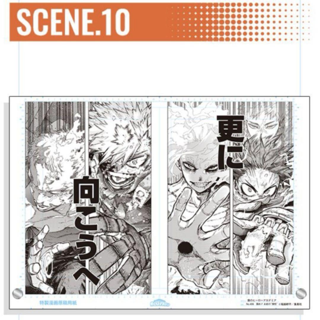 My Hero Academia Acrylic Art in Manuscript Style 10