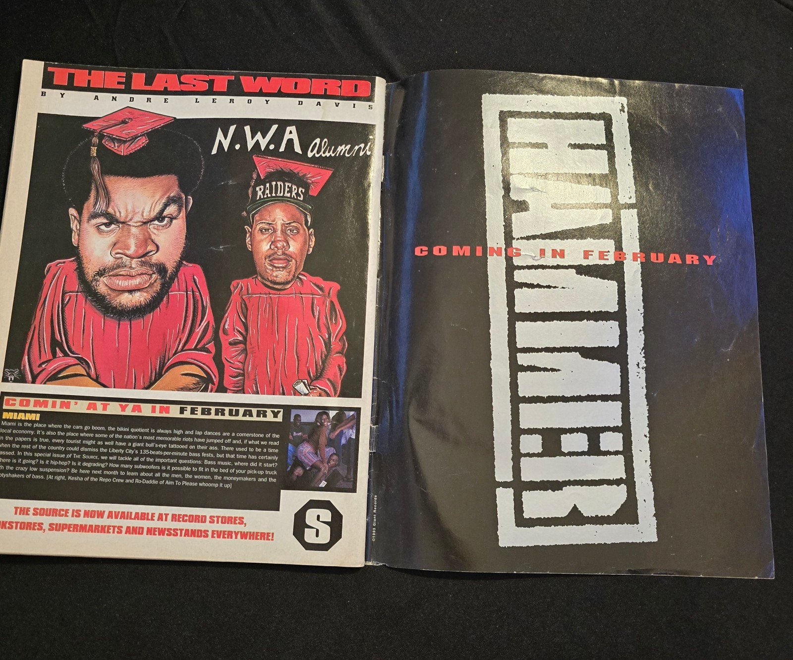 SOURCE magazine Feb 1994 #53 ICE CUBE N.W.A. Salt'N'Pepa Too