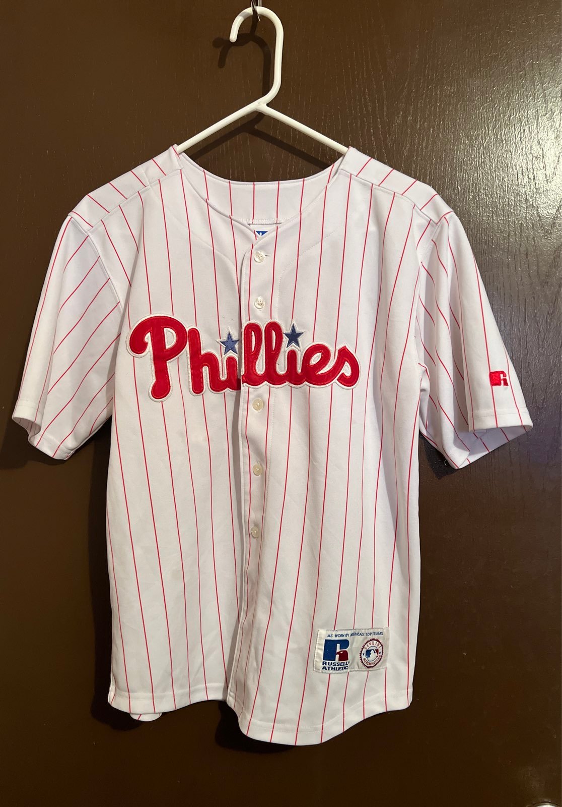 MLBRussellYouth14/16Phillies#17RollenJersey