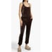 Commando Velvet Tank Jumpsuit Women's Brown Size Small