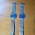 (2) Timex England Ladies; Winding Blue Dial Mesh watches