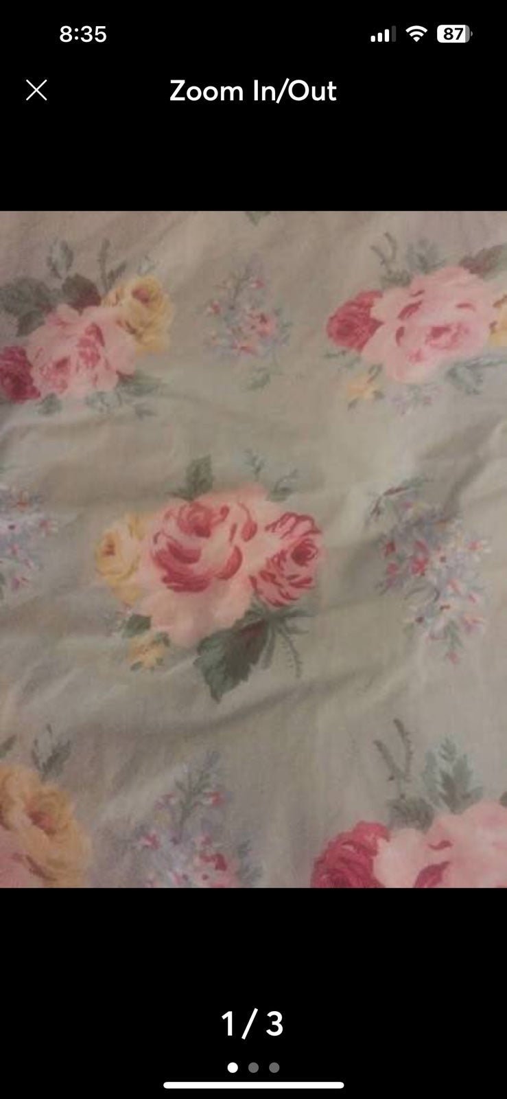 Ralph Lauren seaside Cottage Lane twin sheet fitted