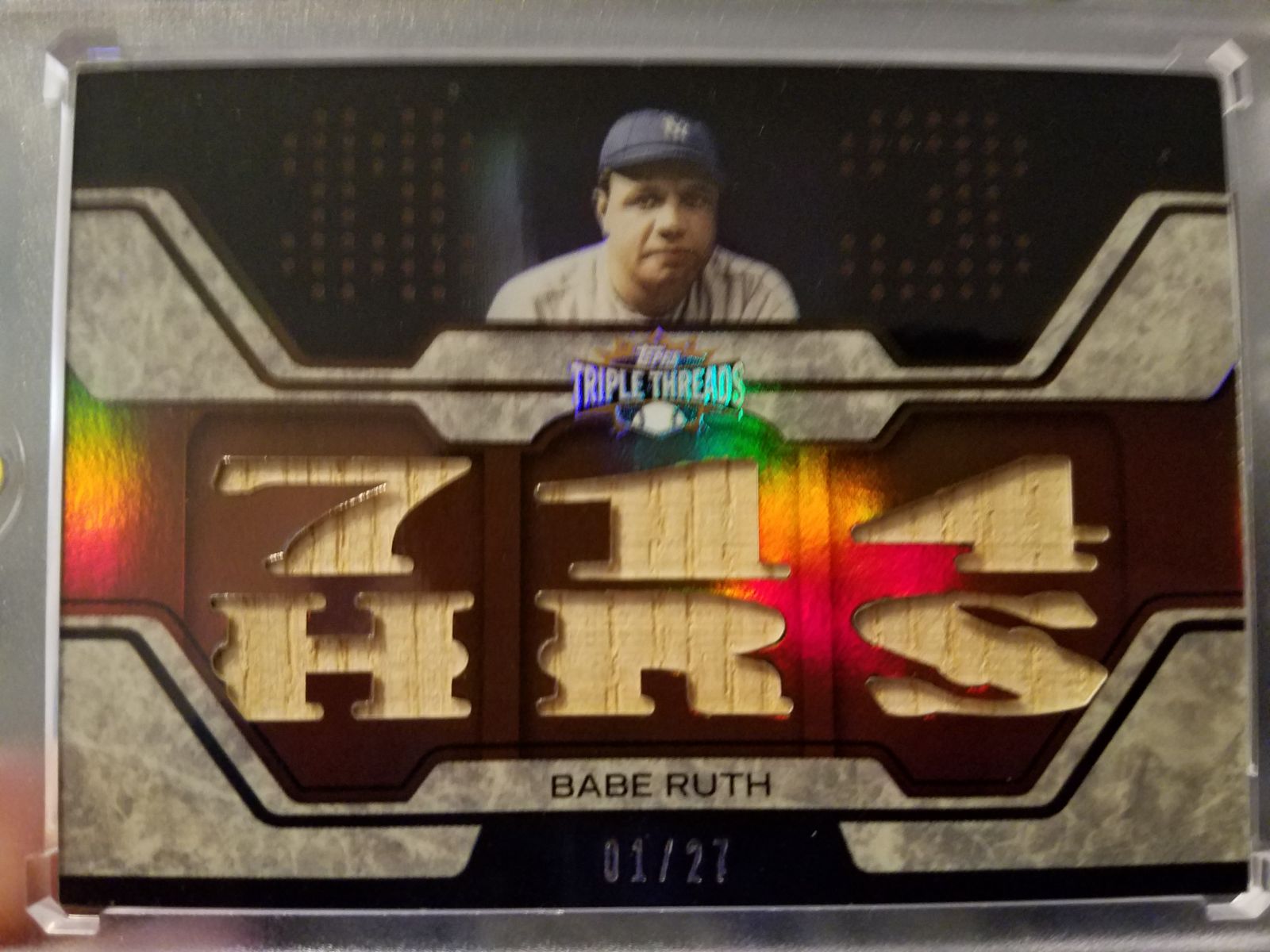 Babe Ruth Game Used Bat 714 HRS #1/1