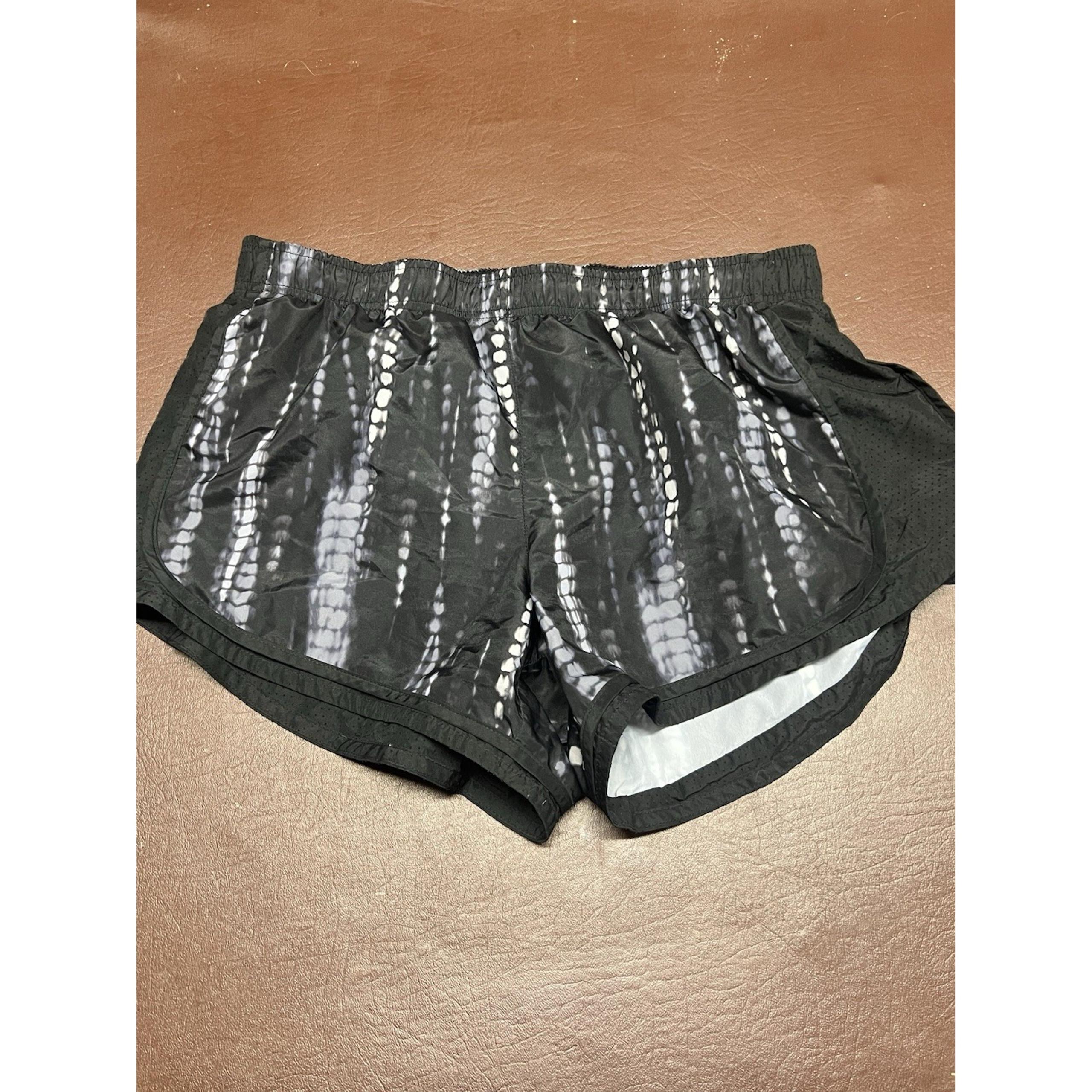 Athletic Works Girls Black Gray Activewear Running Shorts Size L 12-14