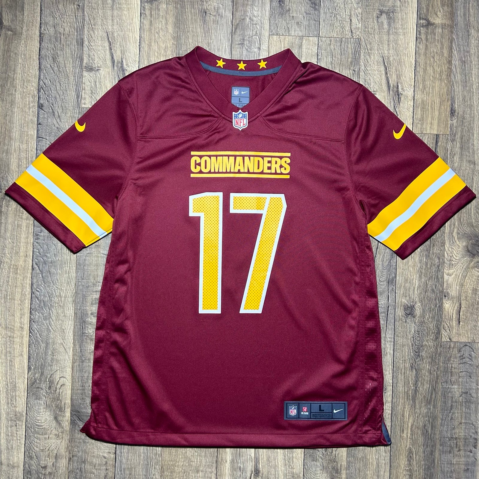 New Washington Commanders Terry McLaurin Nike NFL Football Jersey Men’s Large