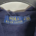 Polo Ralph Lauren Pullover Fleece Hoodie USA Box Logo Size Medium in Navy